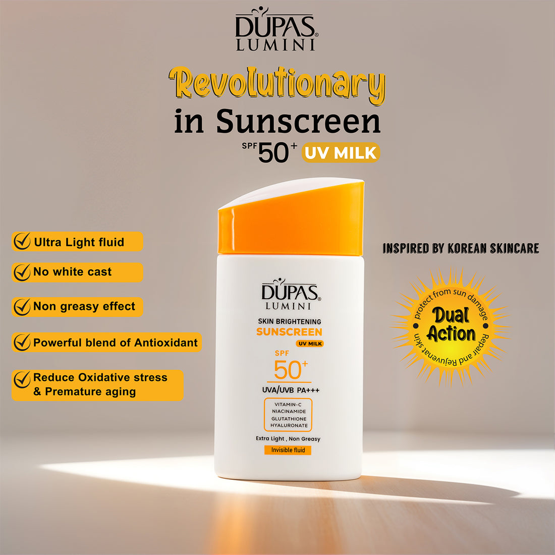 Vitamin C Sunscreen SPF 50